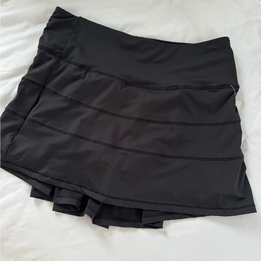 Black Athletic Skort